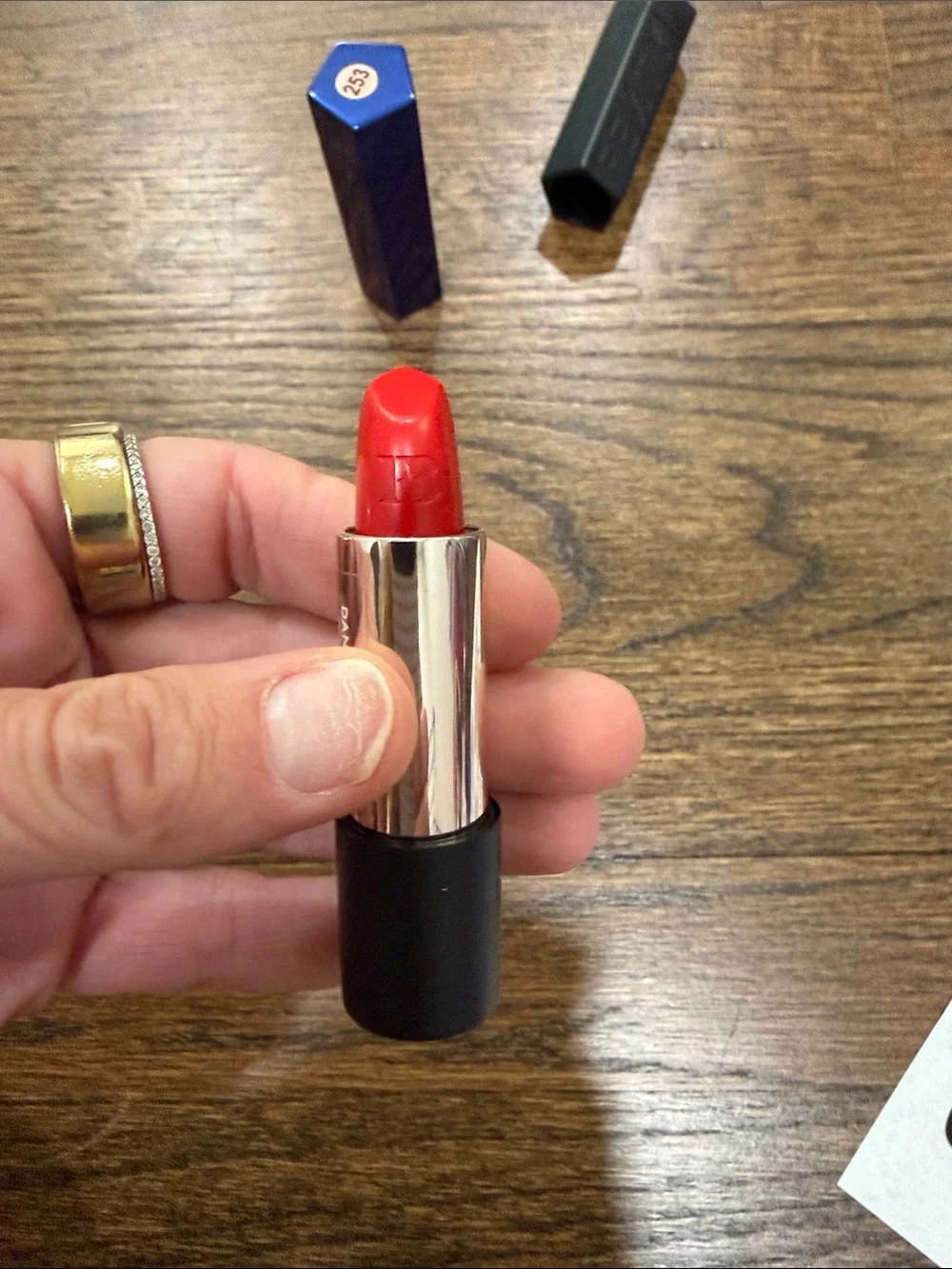 Fenty Beauty Lipstick Duo in Bright Pink and Red